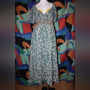 Free People Boho long dress